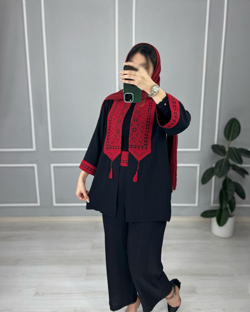 مانتو و شلوار زنجان